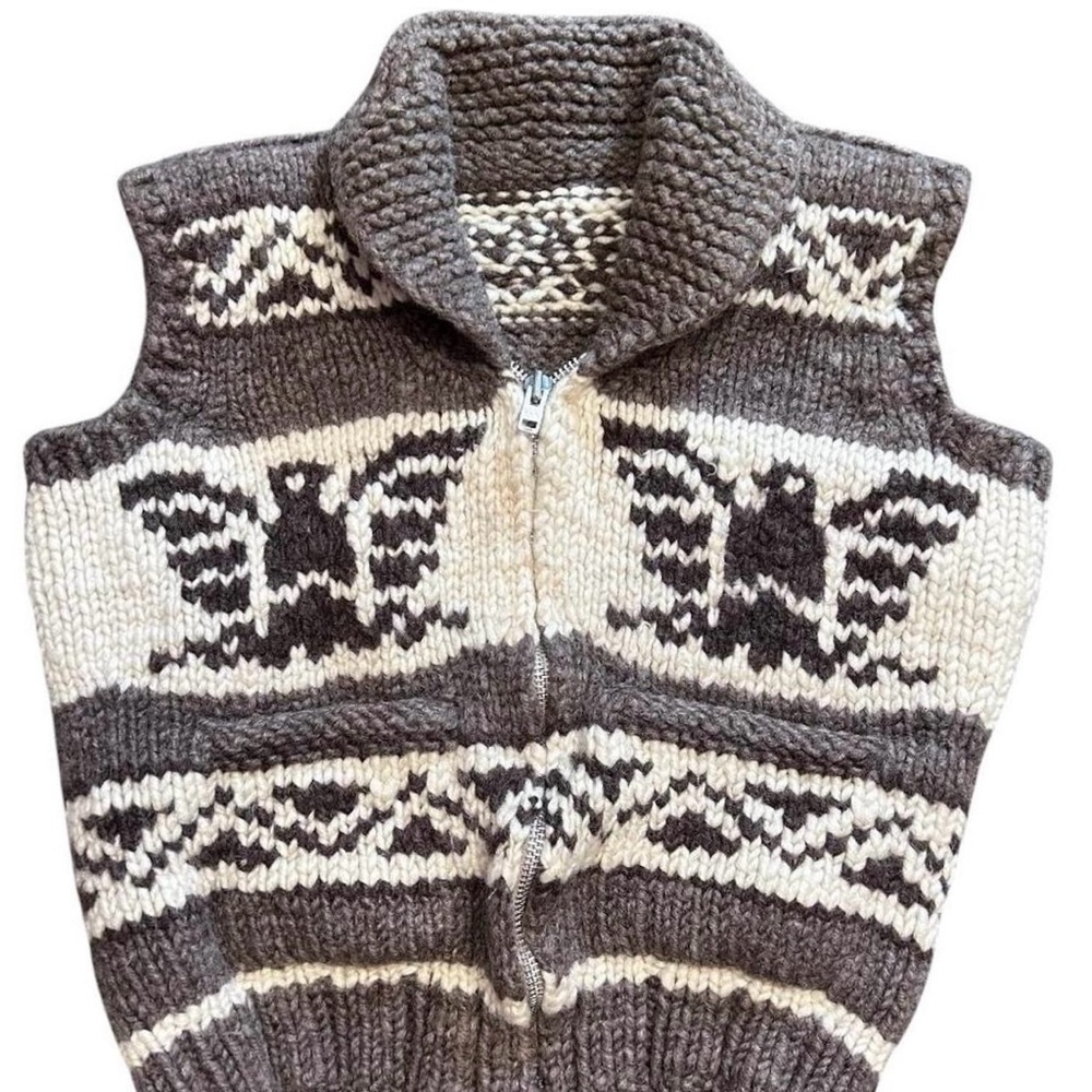 VINTAGE Eagle sweater vest